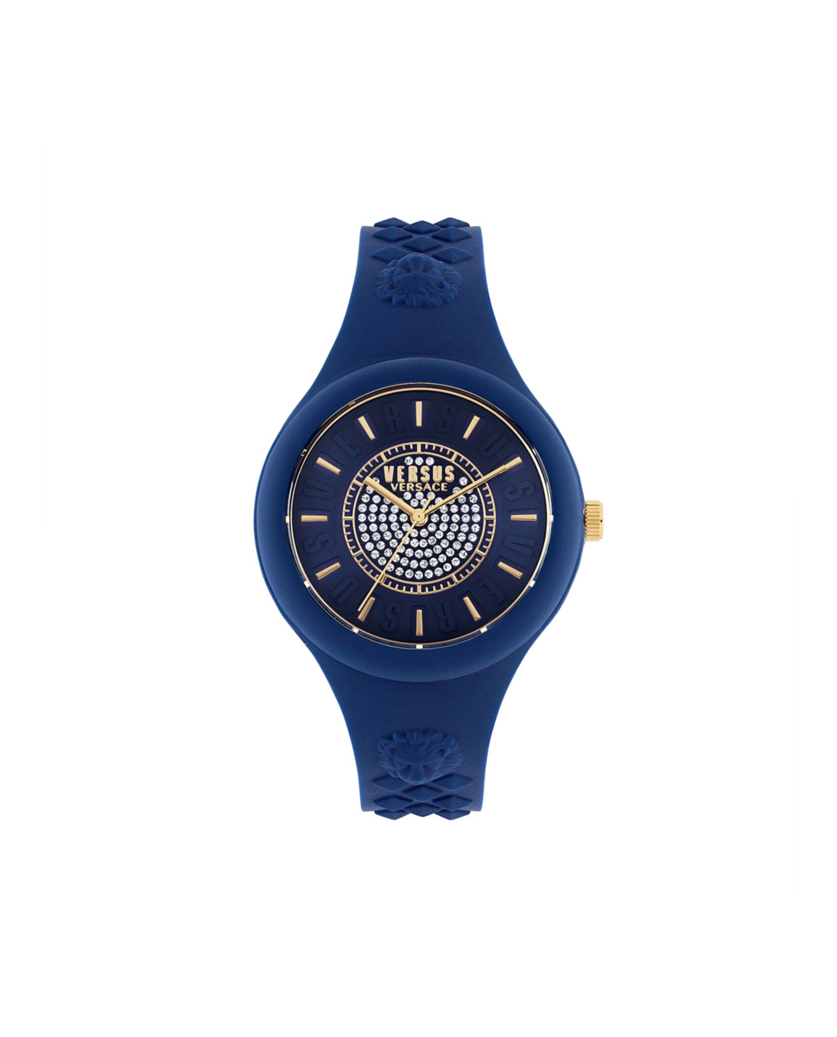 Часы Fire Island с хрустальным ремешком Versus Versace, синий/синий/синий
Часы Fire Island с хрустальным ремешком Versus Versace, синий/синий/синий