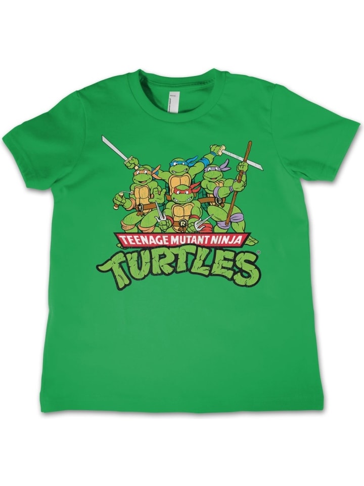 Футболка Teenage Mutant Ninja Turtles, зеленый 
Футболка Teenage Mutant Ninja Turtles, зеленый