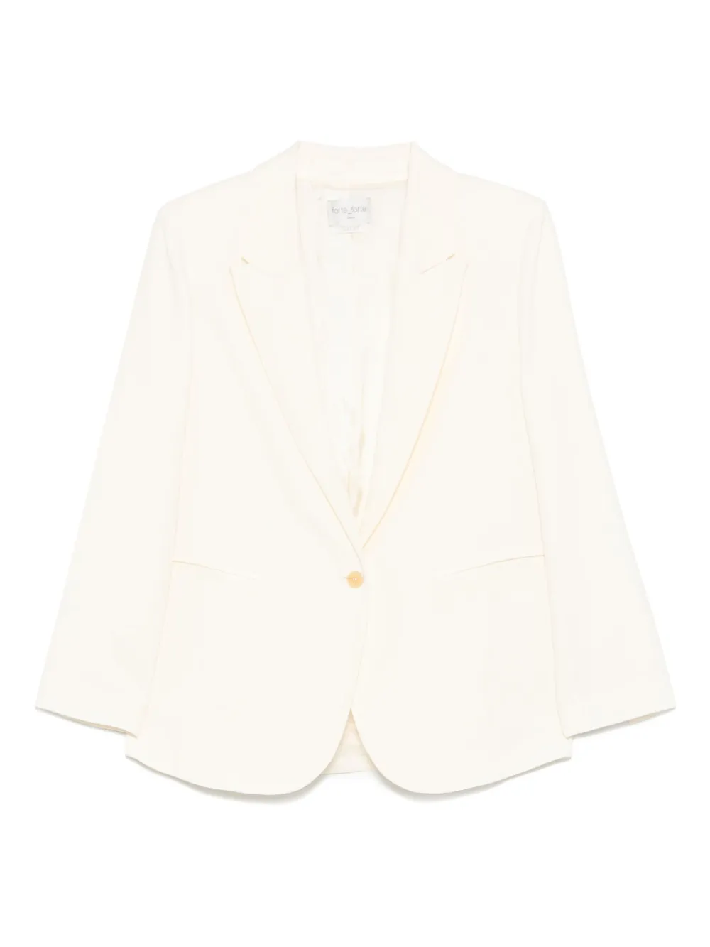 Однобортный блейзер Forte Forte, нейтральный
Однобортный блейзер Forte Forte, нейтральный