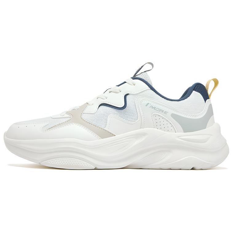 361° Дышащие легкие низкие повседневные кроссовки Rebound, мужские, перьевые, белые, ностальгически-синие
361° Дышащие легкие низкие повседневные кроссовки Rebound, мужские, перьевые, белые, ностальгически-синие