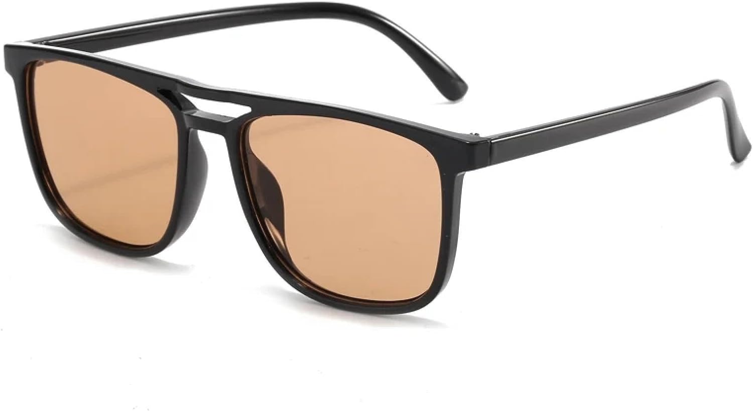 Солнцезащитные очки с защитой от УФ-излучения UV400 | Овальная форма с двойной перемычкой, увеличенный размер | Для женщин и мужчин, для занятий спортом на открытом воздухе и вождения DSVIGF, Black Brown
Солнцезащитные очки с защитой от УФ-излучения UV400 | Овальная форма с двойной перемычкой, увеличенный размер | Для женщин и мужчин, для занятий спортом на открытом воздухе и вождения DSVIGF, Black Brown