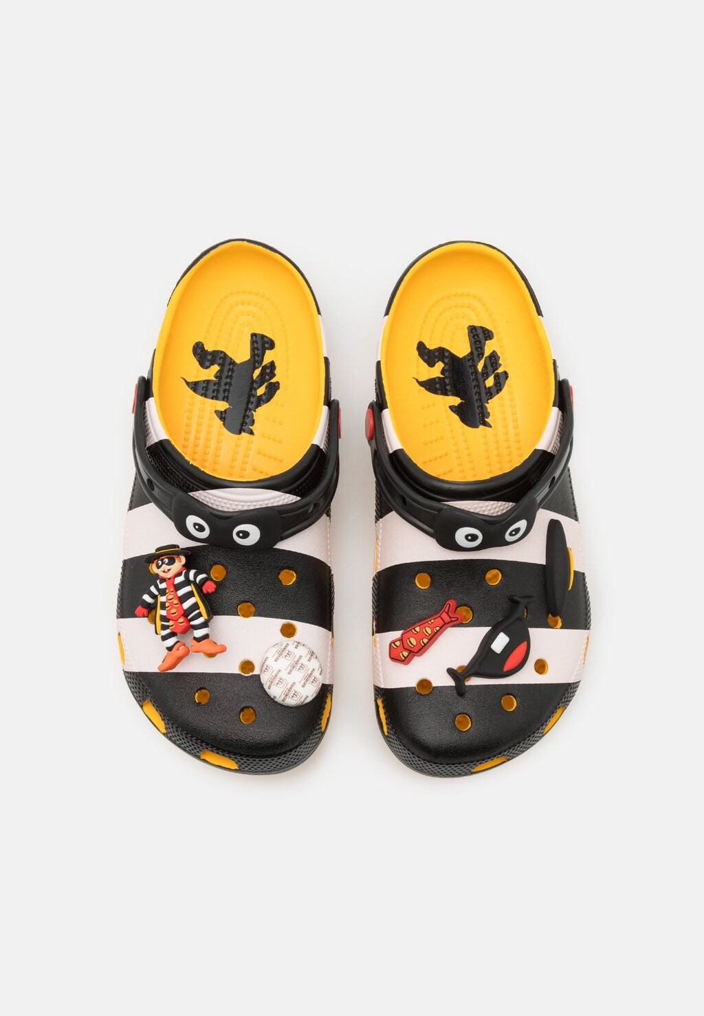 Тапочки Mcdonalds X Classic Hamburgla Unisex Crocs, цвет black/white
Тапочки Mcdonalds X Classic Hamburgla Unisex Crocs, цвет black/white