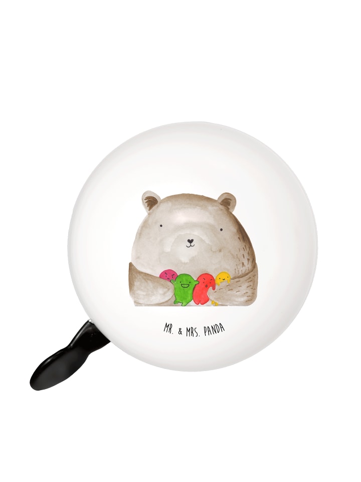 Mr. & Mrs. Panda Велосипедный звонок, чувство медведя, не говоря ни слова, в белом цвете
Mr. & Mrs. Panda Велосипедный звонок, чувство медведя, не говоря ни слова, в белом цвете