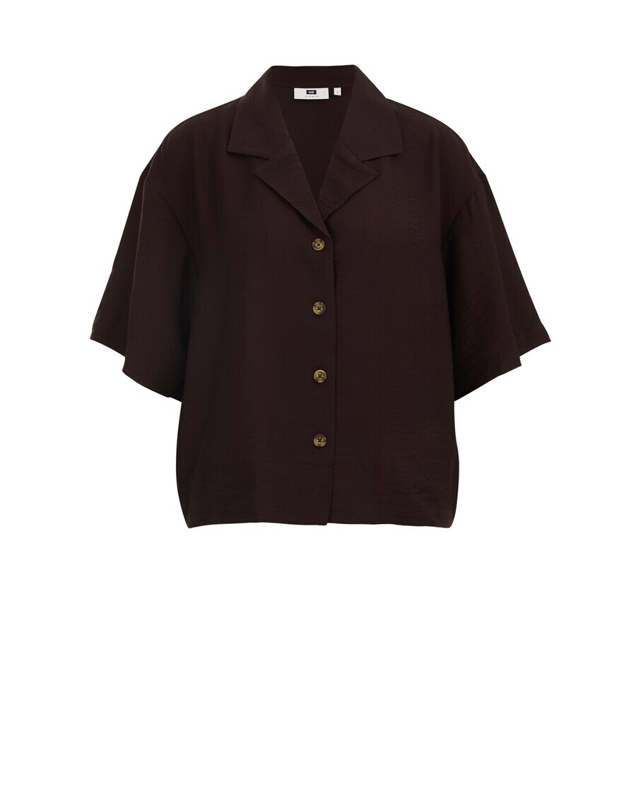 Блуза We Fashion, мокка
Блуза We Fashion, мокка