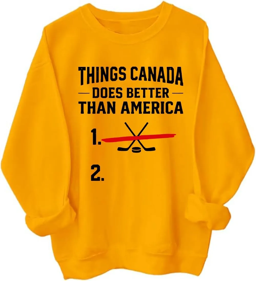 Свитшот Things Canada Does Better Than America BTGRL
Свитшот Things Canada Does Better Than America BTGRL