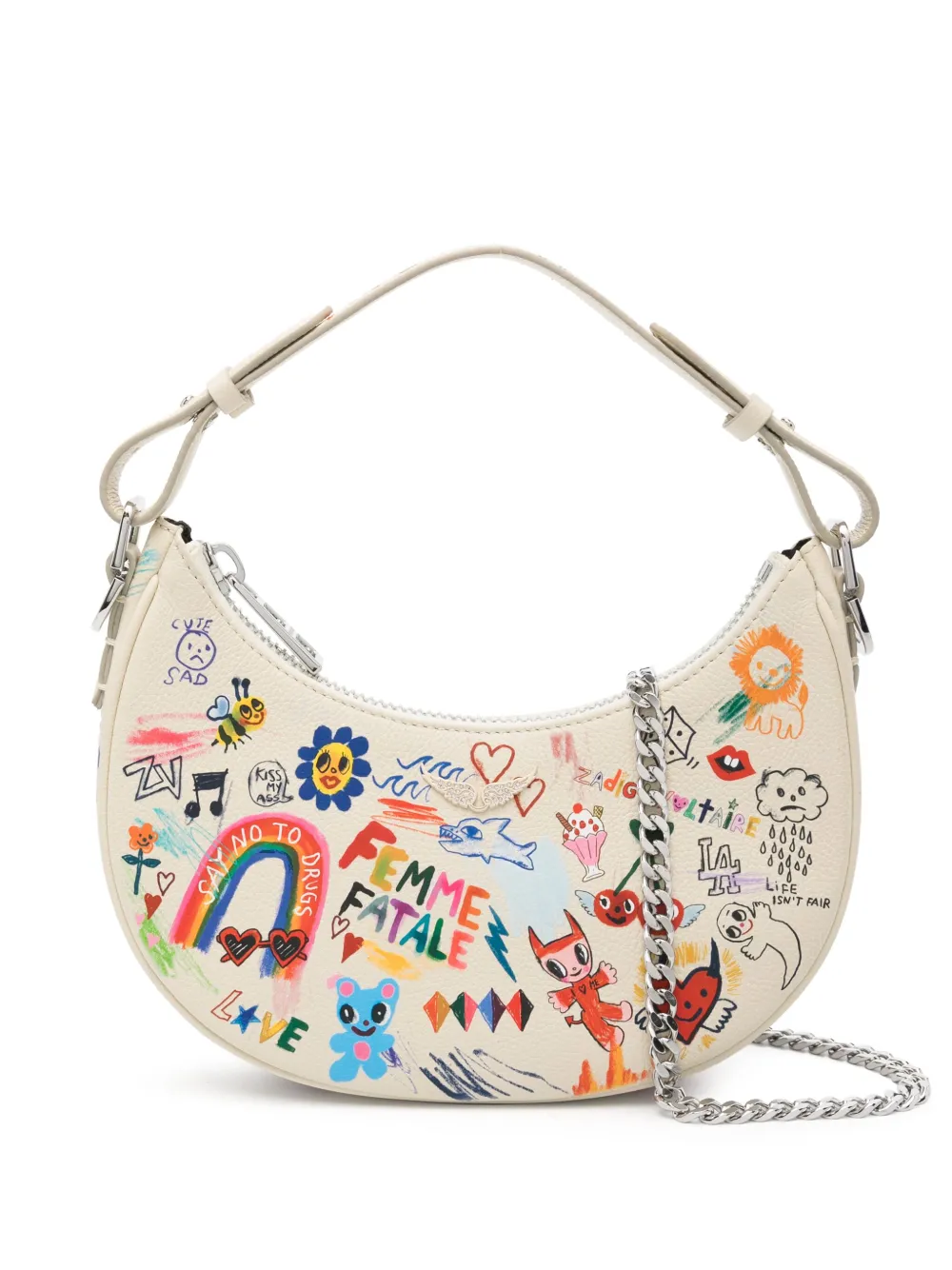 Сумка на плечо Moonrock Zadig&Voltaire, нейтральный
Сумка на плечо Moonrock Zadig&Voltaire, нейтральный