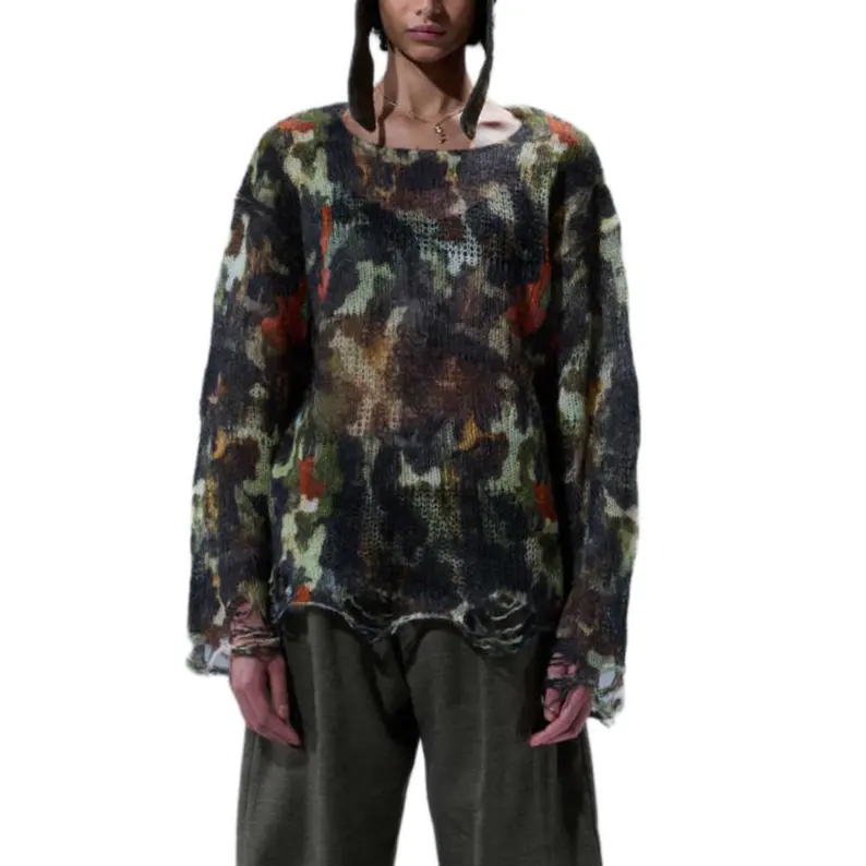 R13 Женские свитера, светло-зеленый камуфляжный, с круглым вырезом, средней яркости, другие цвета
R13 Женские свитера, светло-зеленый камуфляжный, с круглым вырезом, средней яркости, другие цвета