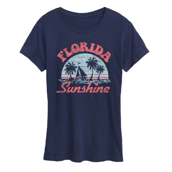 Женская футболка Florida Sunshine с принтом Unbranded, синий
Женская футболка Florida Sunshine с принтом Unbranded, синий