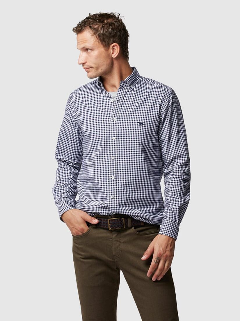 Хлопковая рубашка в клетку с длинными рукавами Rodd & Gunn Superfine Gunn, цвет Snow
Хлопковая рубашка в клетку с длинными рукавами Rodd & Gunn Superfine Gunn, цвет Snow