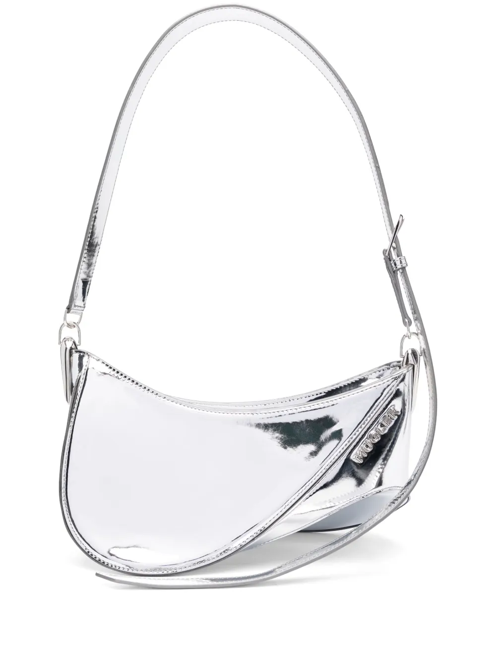 Сумка Spiral Curve 01 среднего размера Mugler, серебяный
Сумка Spiral Curve 01 среднего размера Mugler, серебяный