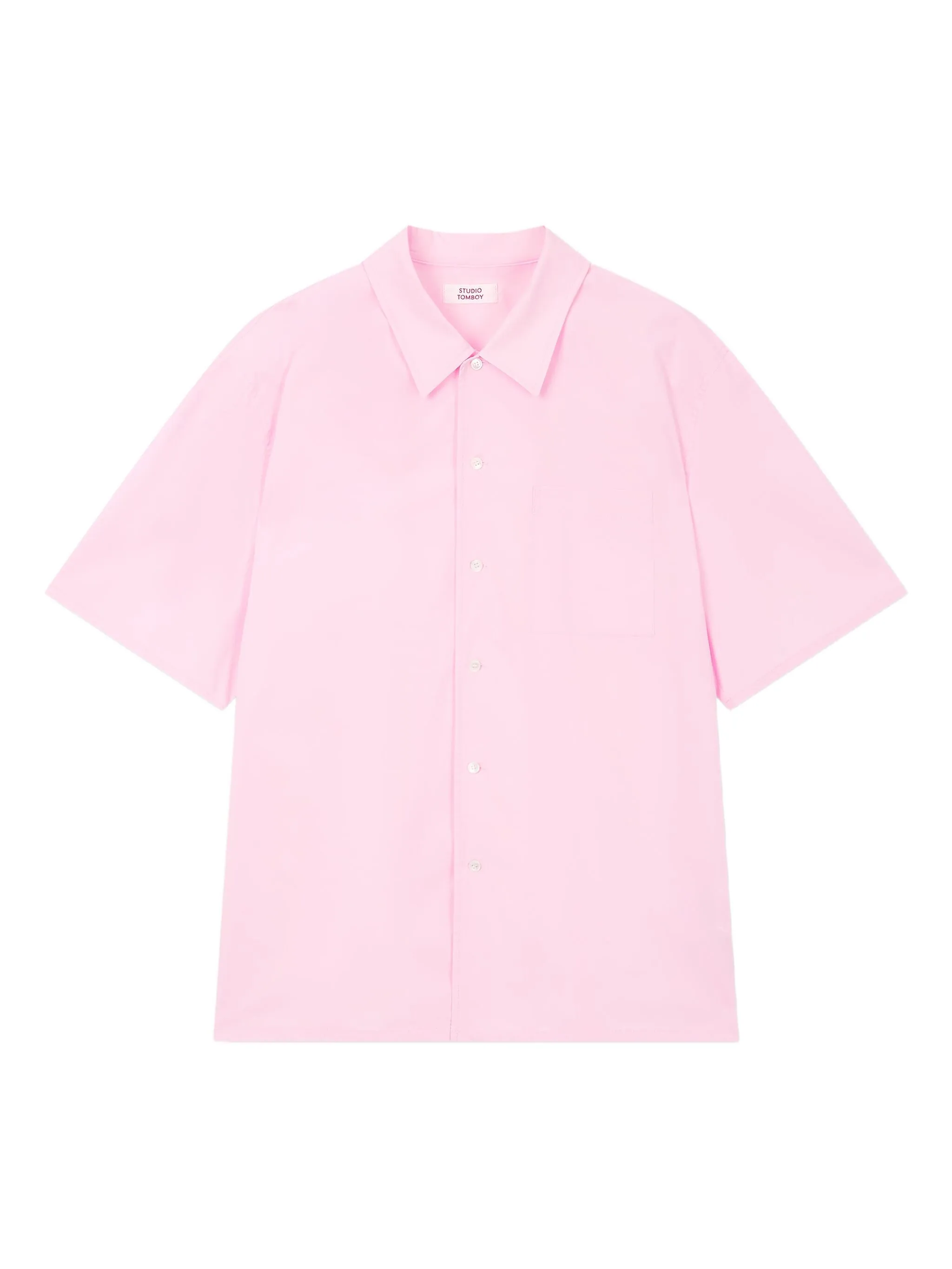 Рубашка с короткими рукавами и карманом Tomboy, розовый
Рубашка с короткими рукавами и карманом Tomboy, розовый