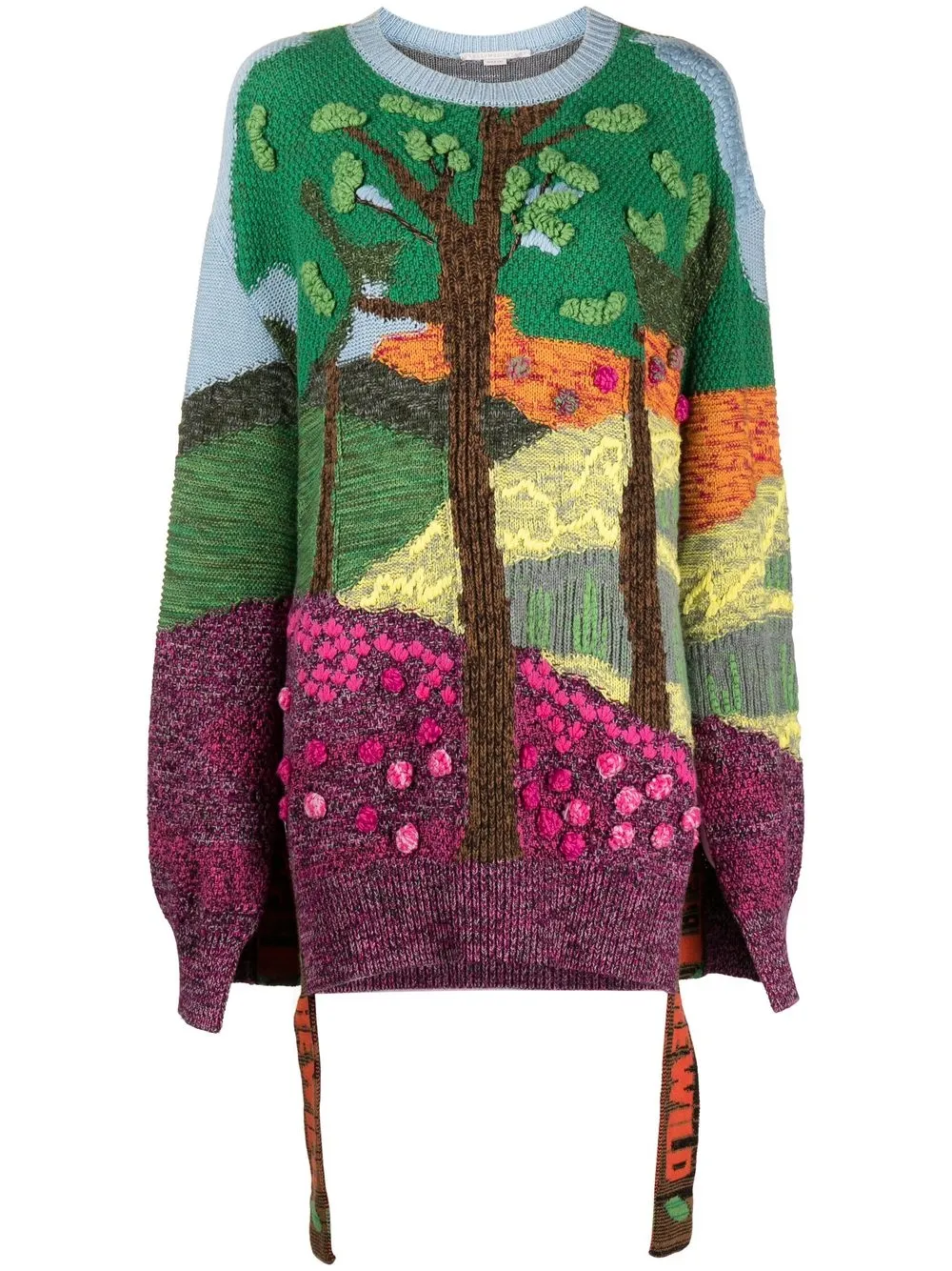 Жаккардовый джемпер Tree Of Life STELLA MCCARTNEY, зеленый
Жаккардовый джемпер Tree Of Life STELLA MCCARTNEY, зеленый