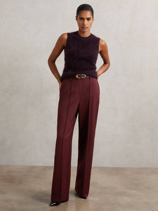 Брюки Petite Luisa с широкими штанинами Reiss, Burgundy
Брюки Petite Luisa с широкими штанинами Reiss, Burgundy