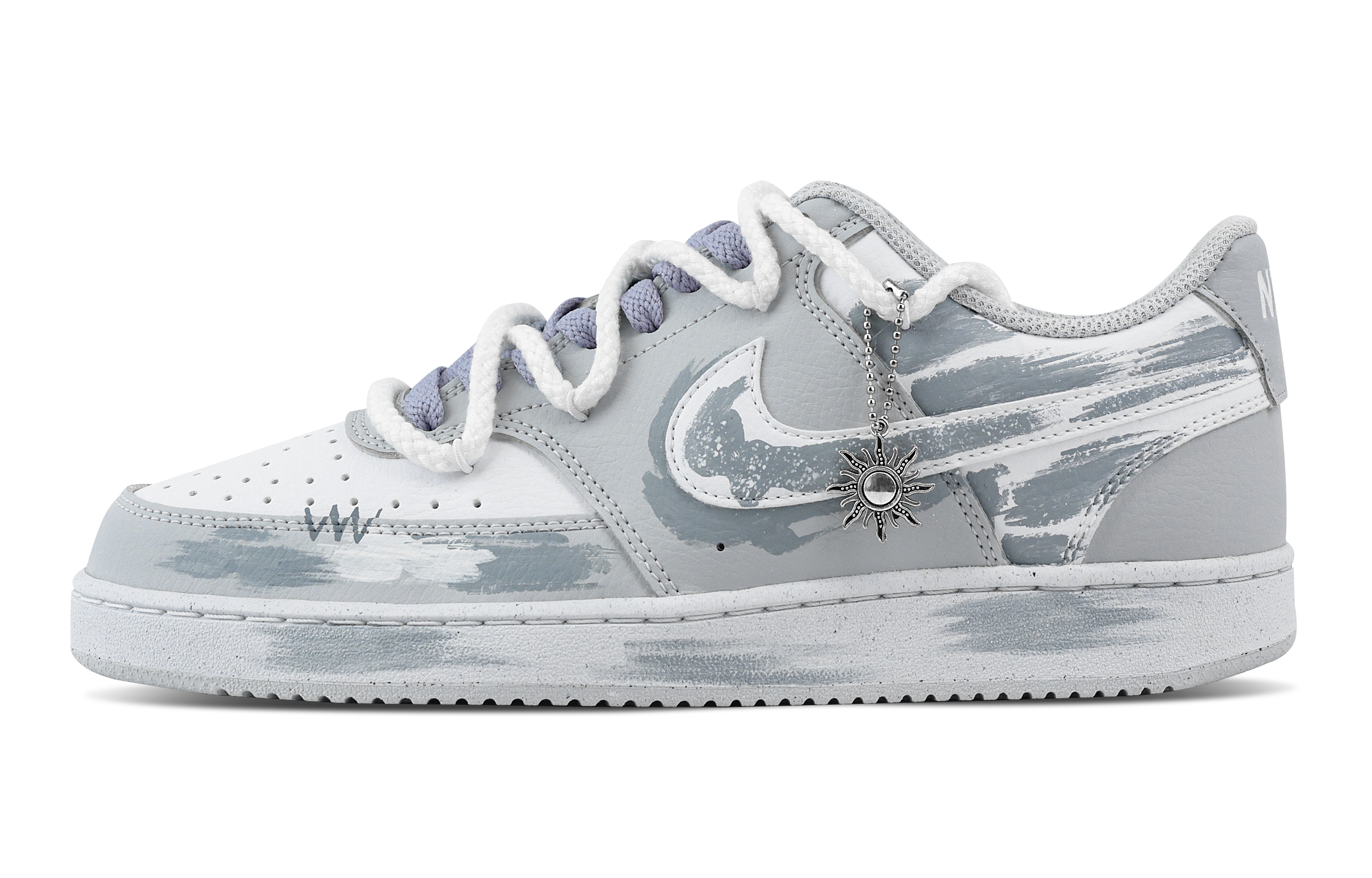 Кроссовки Court Vision 1 Smiley Face с выцветанием, устойчивые к истиранию, низкие, мужские, светло-серые Nike, Light Gray
Кроссовки Court Vision 1 Smiley Face с выцветанием, устойчивые к истиранию, низкие, мужские, светло-серые Nike, Light Gray