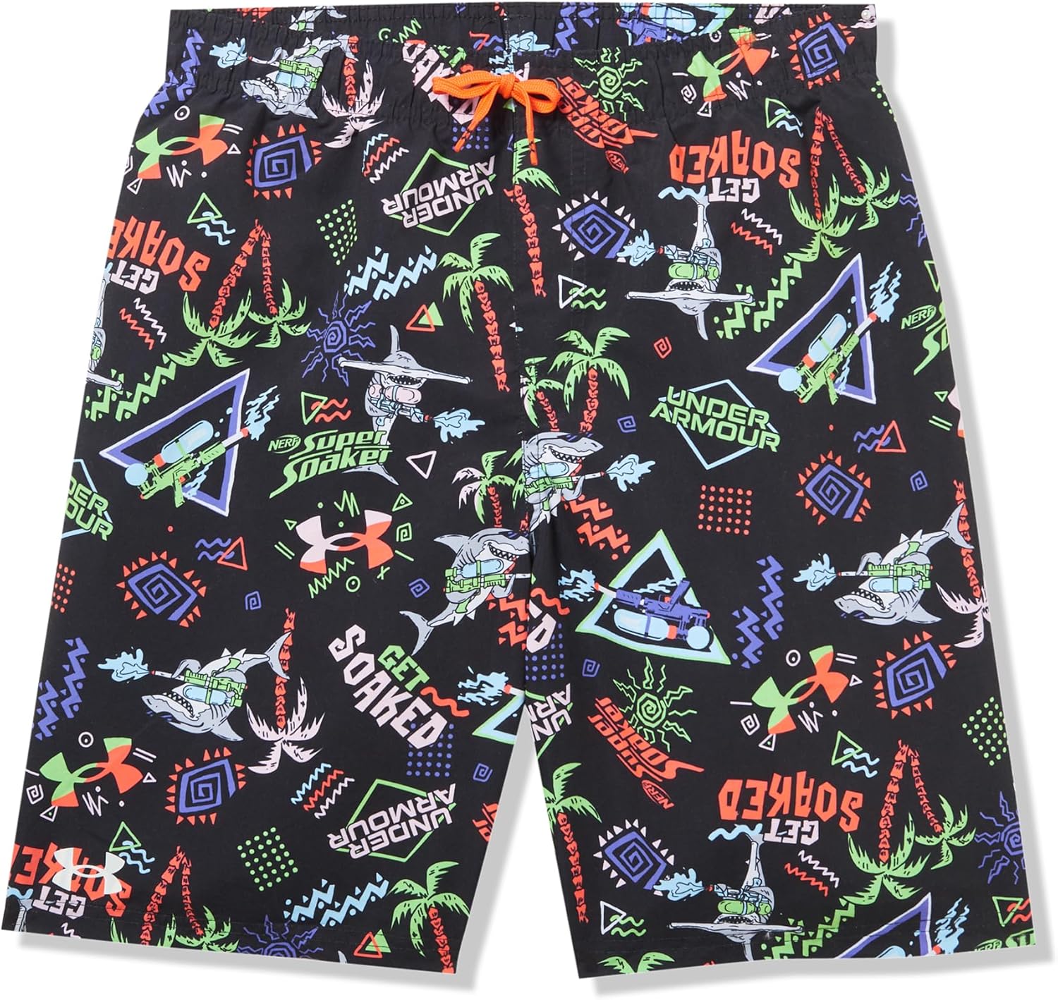 Плавки-шорты с логотипом Under Armour для мальчиков, Black Get Soaked
Плавки-шорты с логотипом Under Armour для мальчиков, Black Get Soaked