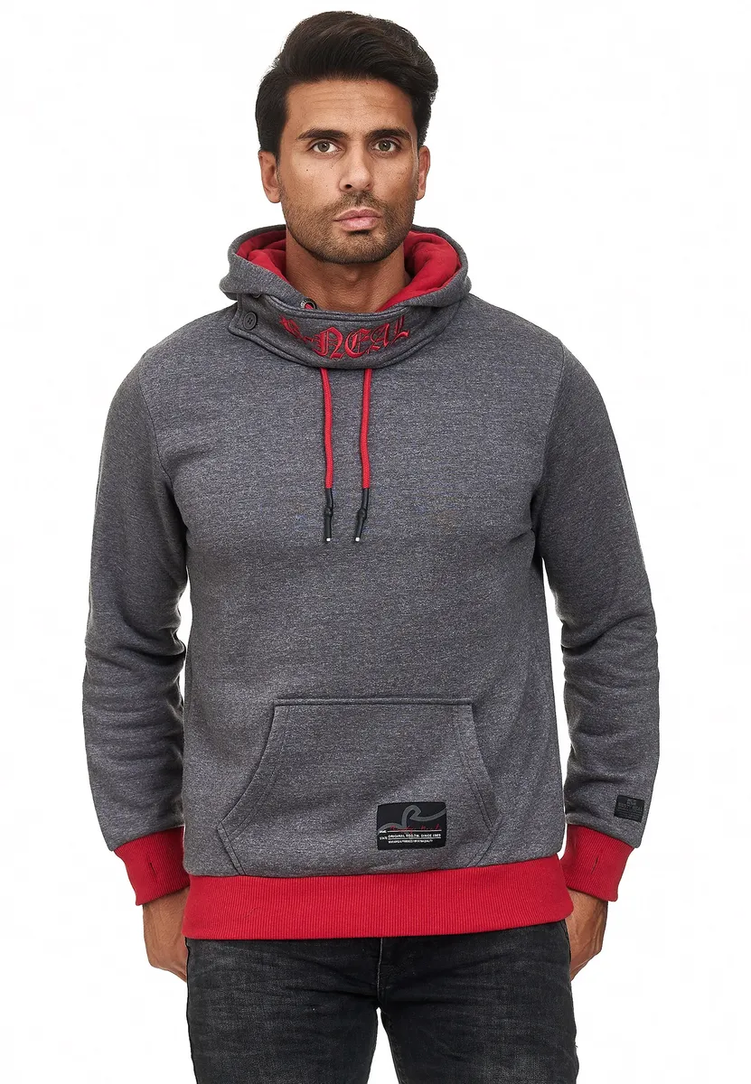 Толстовка с капюшоном Rusty Neal современного кроя, антрацит
Толстовка с капюшоном Rusty Neal современного кроя, антрацит