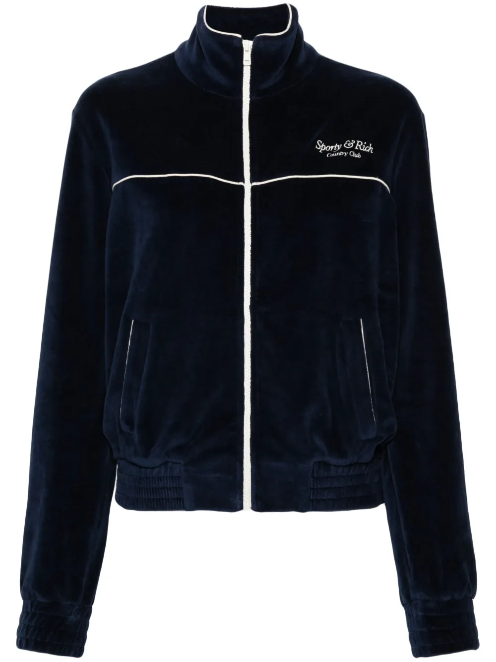 Куртка на молнии Sporty & Rich, синий
Куртка на молнии Sporty & Rich, синий