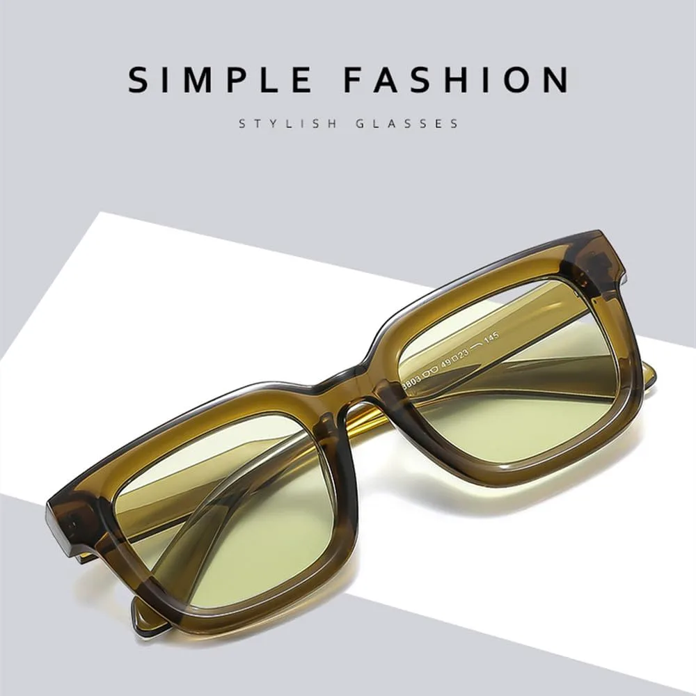 Модные солнцезащитные очки для женщин, ретро-очки с защитой от УФ-излучения UV400 для мужчин, трендовые солнцезащитные очки для женщин и мужчин generic, C1-18955
Модные солнцезащитные очки для женщин, ретро-очки с защитой от УФ-излучения UV400 для мужчин, трендовые солнцезащитные очки для женщин и мужчин generic, C1-18955