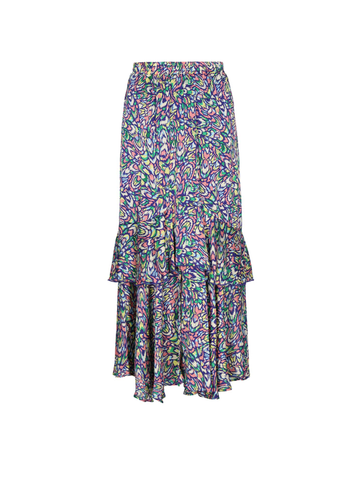 Женская юбка синего цвета с разноцветными вставками IZIA
Женская юбка синего цвета с разноцветными вставками IZIA