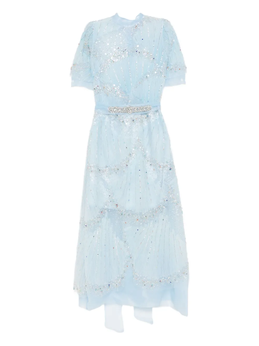 Платье миди с кристаллами MIAU by Clara Rotescu, синий
Платье миди с кристаллами MIAU by Clara Rotescu, синий