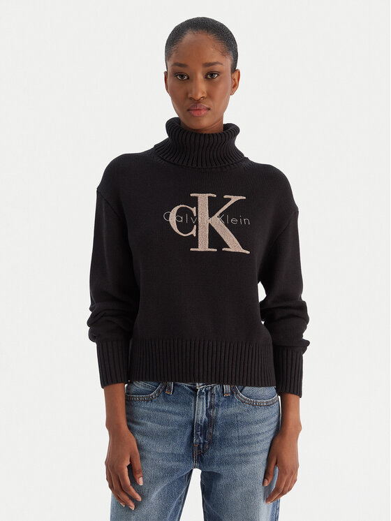 Водолазка regular fit Chenille Monologo LV047D354G Calvin Klein Jeans, черный
Водолазка regular fit Chenille Monologo LV047D354G Calvin Klein Jeans, черный