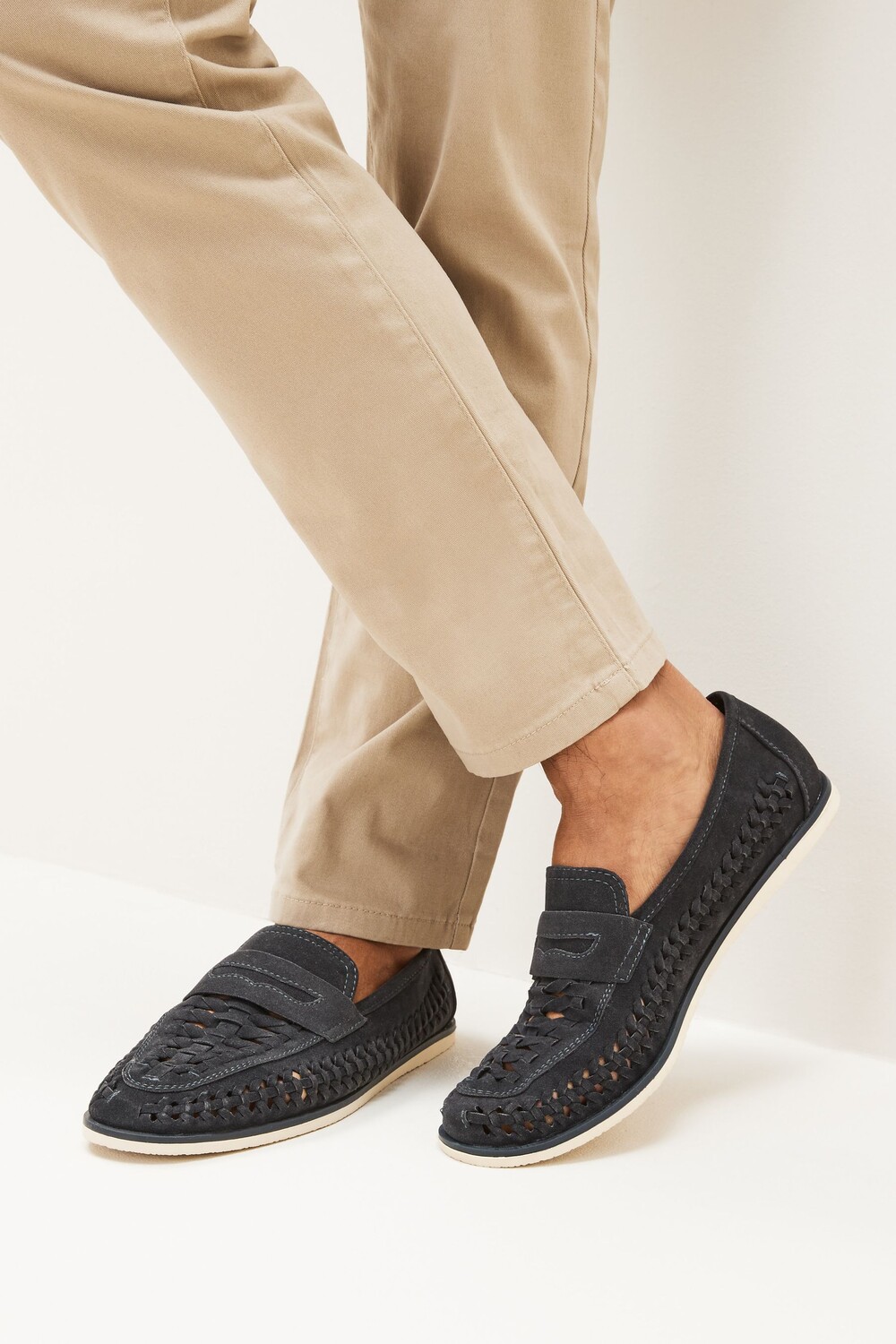 Плетеные мокасины Next, синий
Плетеные мокасины Next, синий