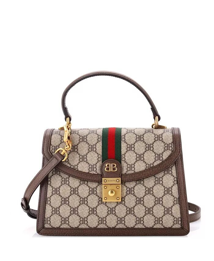 Маленькая сумка с ручкой сверху x Gucci The Hacker Project из холщовой ткани с покрытием BB Pre-Owned Balenciaga, коричневый
Маленькая сумка с ручкой сверху x Gucci The Hacker Project из холщовой ткани с покрытием BB Pre-Owned Balenciaga, коричневый