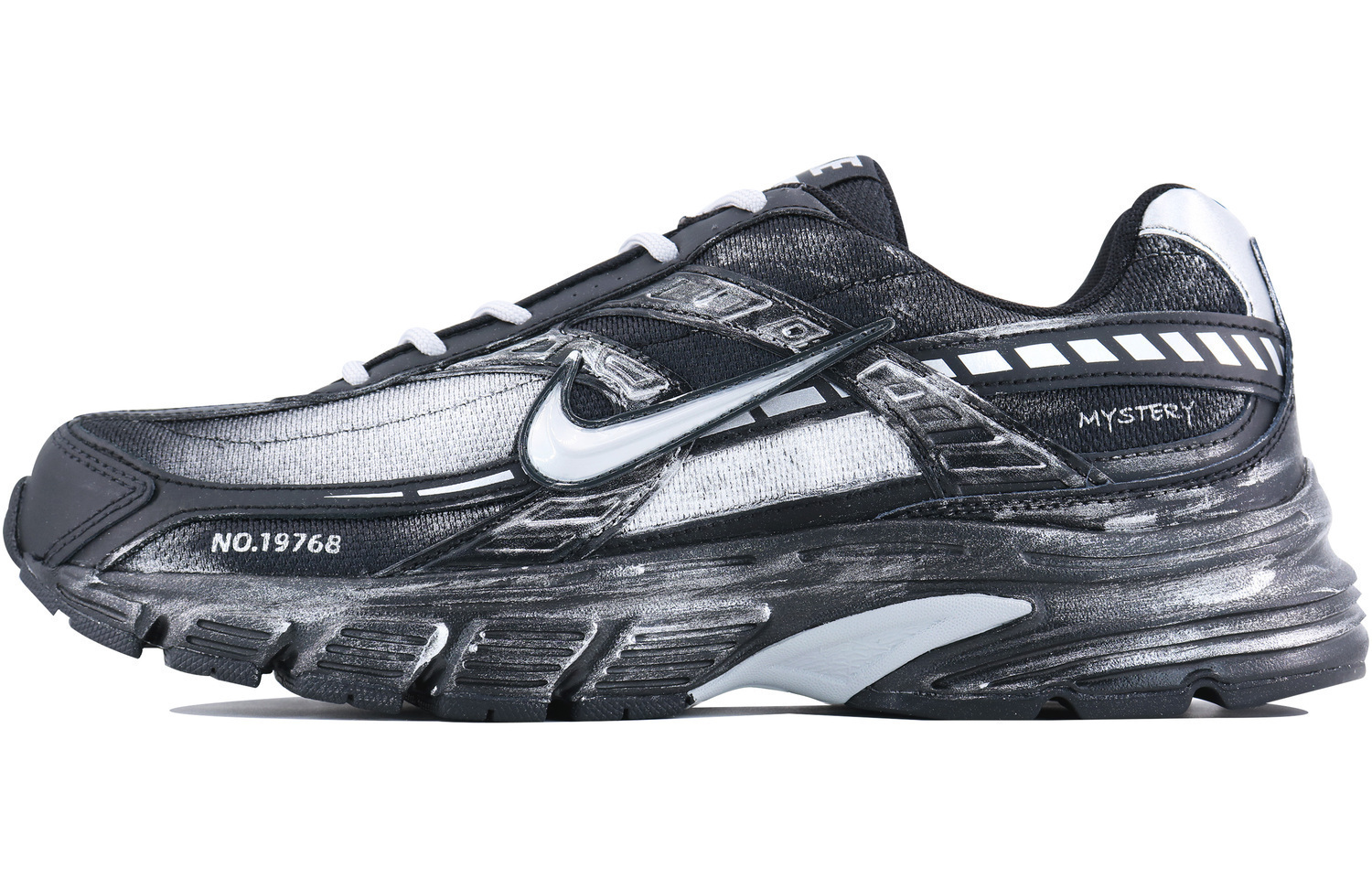 Nike Initiator Abrasion Resistant Low top Casual City Commute Running Shoes мужские черные серебристые
Nike Initiator Abrasion Resistant Low top Casual City Commute Running Shoes мужские черные серебристые