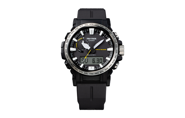 Мужские часы PRO TREK Black PRW-61-1APR CASIO
Мужские часы PRO TREK Black PRW-61-1APR CASIO