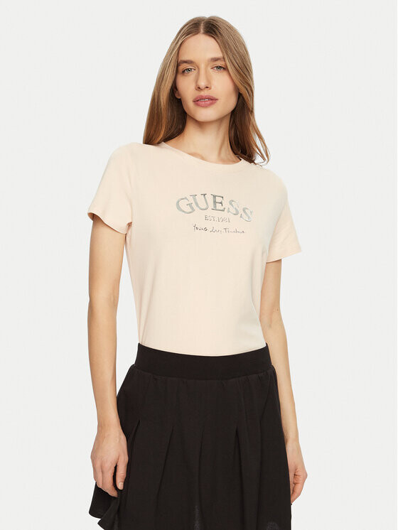 Футболка стандартного кроя Guess, бежевый
Футболка стандартного кроя Guess, бежевый