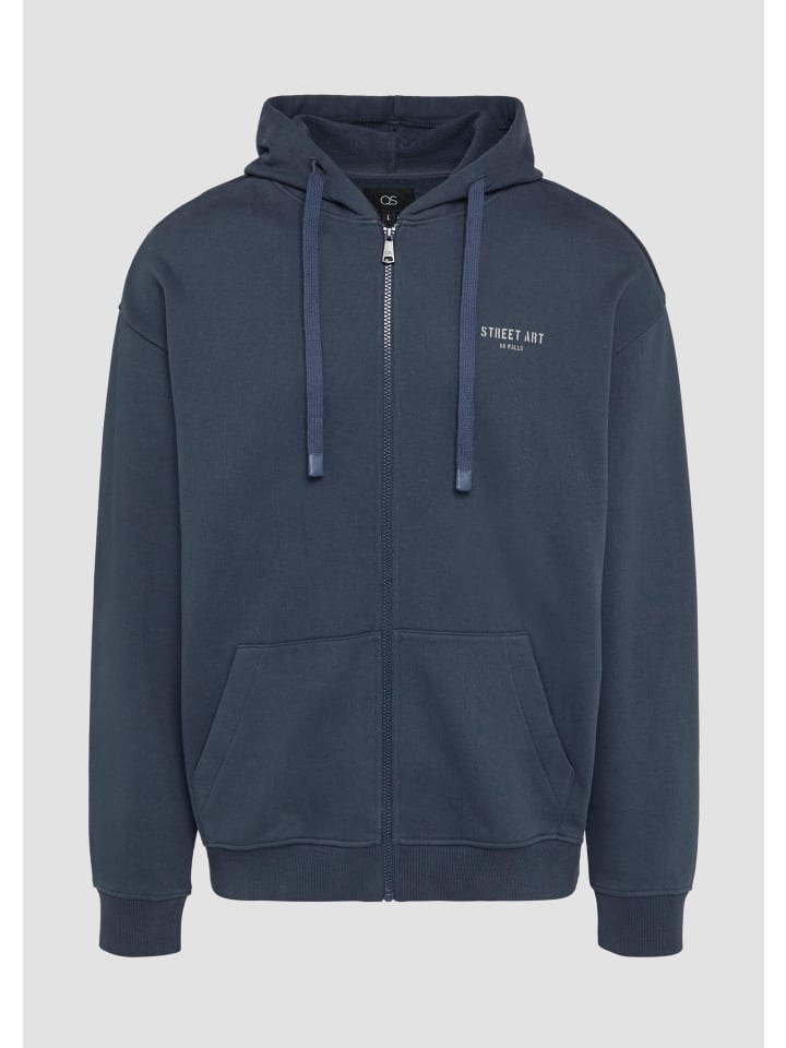 QS Толстовка-куртка 57D0_темно-синего цвета
QS Толстовка-куртка 57D0_темно-синего цвета