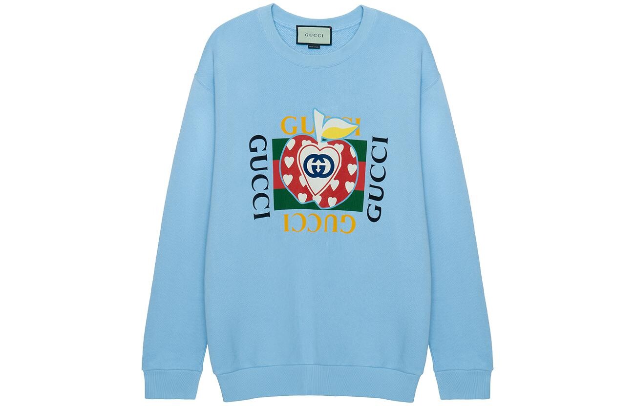 Толстовка унисекс Gucci, синий 
Толстовка унисекс Gucci, синий