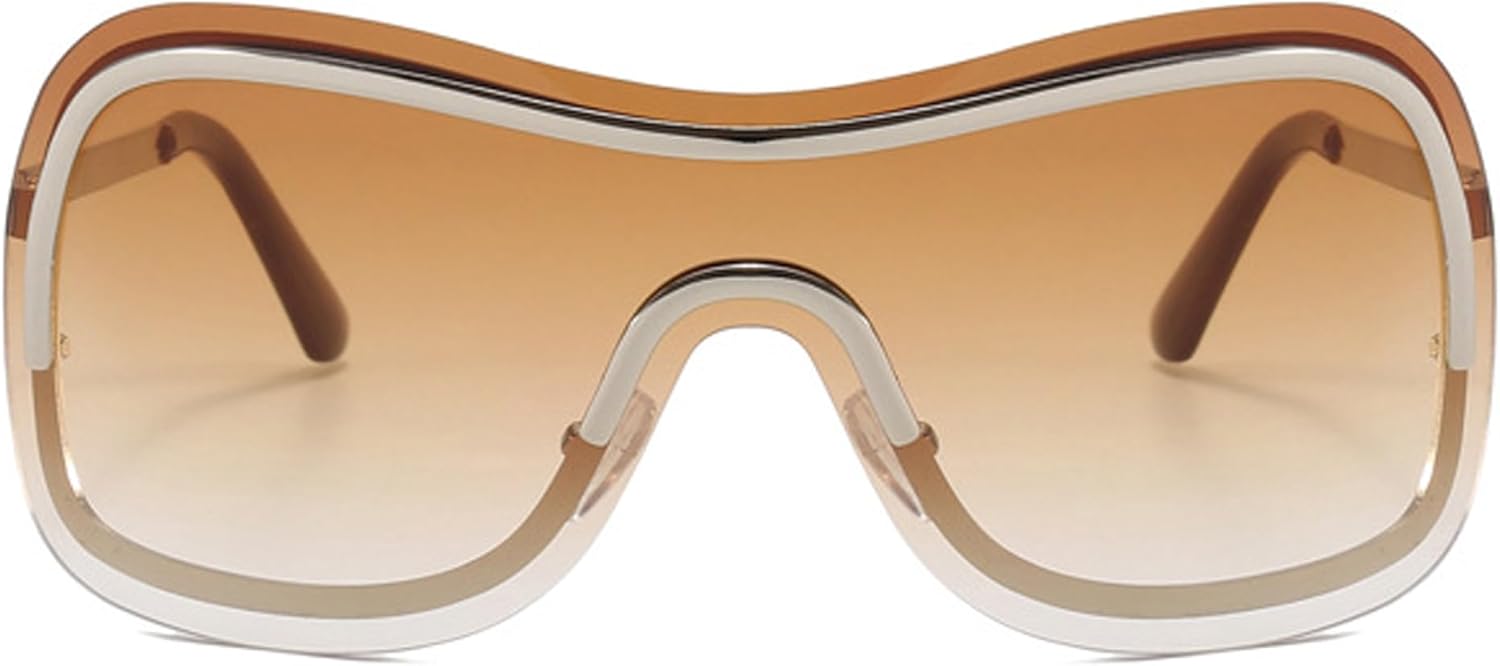 bullabulling Модные квадратные солнцезащитные очки со стразами - Квадратные солнцезащитные очки с бриллиантовым блеском, защита от УФ-излучения UV400 для вечеринок и вождения, для женщин и мужчин, Silver Tea-no Rhinestones
bullabulling Модные квадратные солнцезащитные очки со стразами - Квадратные солнцезащитные очки с бриллиантовым блеском, защита от УФ-излучения UV400 для вечеринок и вождения, для женщин и мужчин, Silver Tea-no Rhinestones