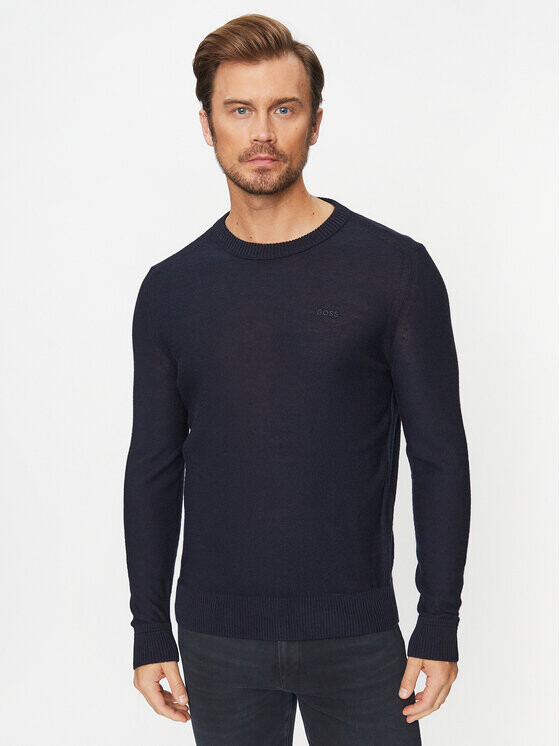 Свитер обычного кроя Boss, синий
Свитер обычного кроя Boss, синий