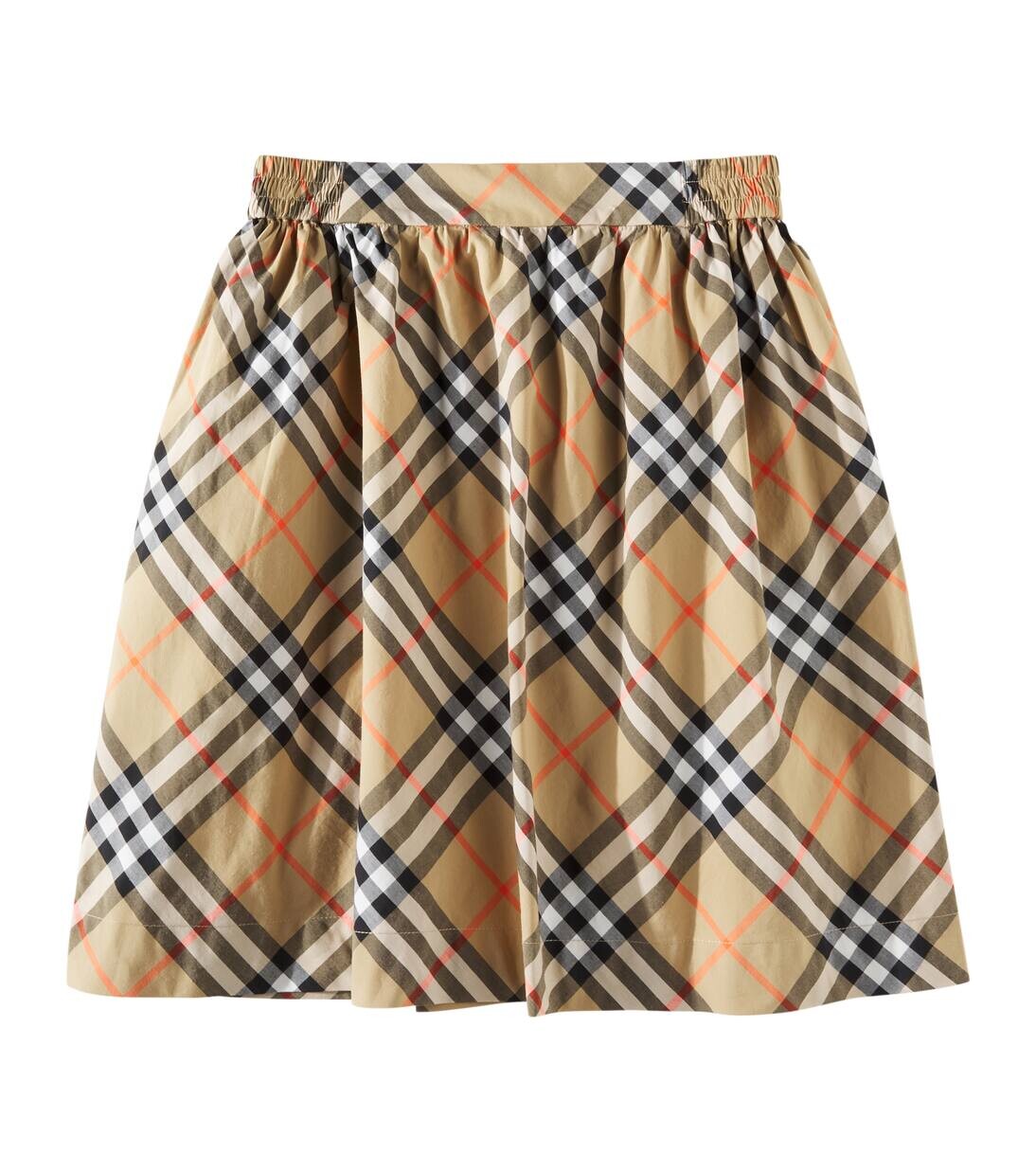 Юбка из хлопка в клетку Burberry Burberry Kids, цвет sand ip check 
Юбка из хлопка в клетку Burberry Burberry Kids, цвет sand ip check