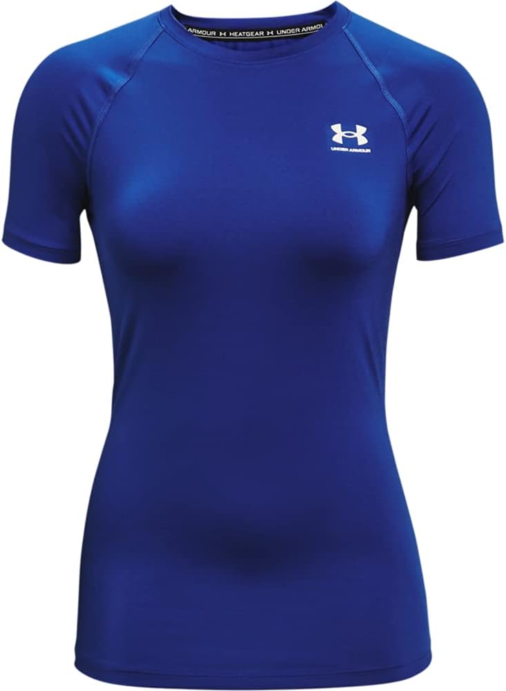 Under Armour женская футболка HeatGear Compression с коротким рукавом, Royal (400)/White, Белый, Under Armour женская футболка HeatGear Compression с коротким рукавом, Royal (400)/White
Under Armour женская футболка HeatGear Compression с коротким рукавом, Royal (400)/White, Белый, Under Armour женская футболка HeatGear Compression с коротким рукавом, Royal (400)/White