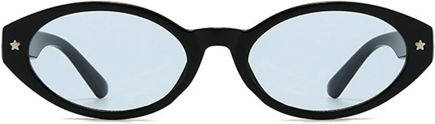 Солнцезащитные очки COTIA маленького овального размера для женщин и мужчин, летние, в стиле ретро, с асимметричным оправой «кошачий глаз», модные солнцезащитные очки для активного отдыха, Black Blue
Солнцезащитные очки COTIA маленького овального размера для женщин и мужчин, летние, в стиле ретро, с асимметричным оправой «кошачий глаз», модные солнцезащитные очки для активного отдыха, Black Blue