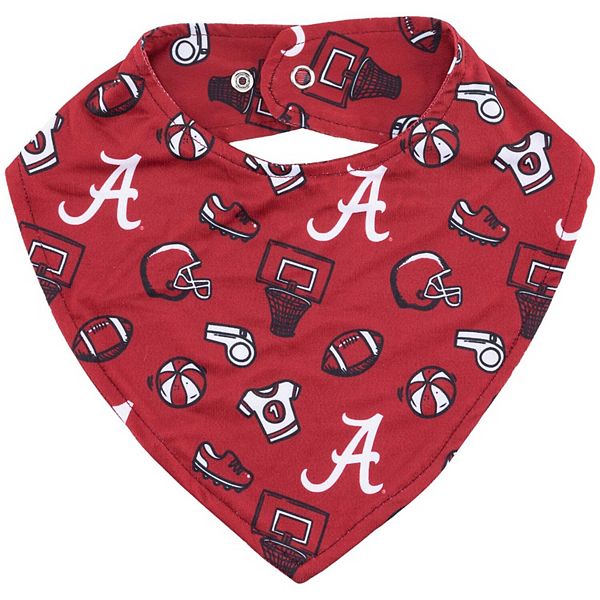 Детский нагрудник Alabama Crimson Tide с принтом Zoozatz
Детский нагрудник Alabama Crimson Tide с принтом Zoozatz