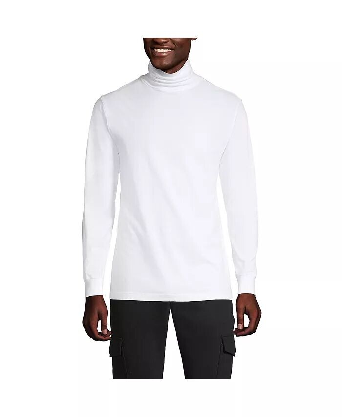 Мужская футболка с водолазкой Super-T Lands' End, белый
Мужская футболка с водолазкой Super-T Lands' End, белый