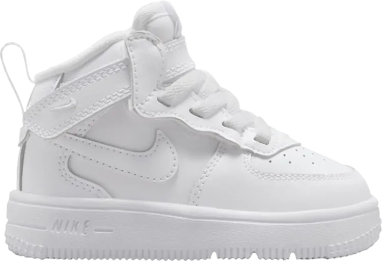 Кроссовки Force 1 Mid EasyOn TD 'Triple White', белый
Кроссовки Force 1 Mid EasyOn TD 'Triple White', белый