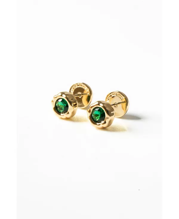 Серьги-Гвоздики Skyler с расплавленным кубическим цирконием Classicharms, gold/green
Серьги-Гвоздики Skyler с расплавленным кубическим цирконием Classicharms, gold/green