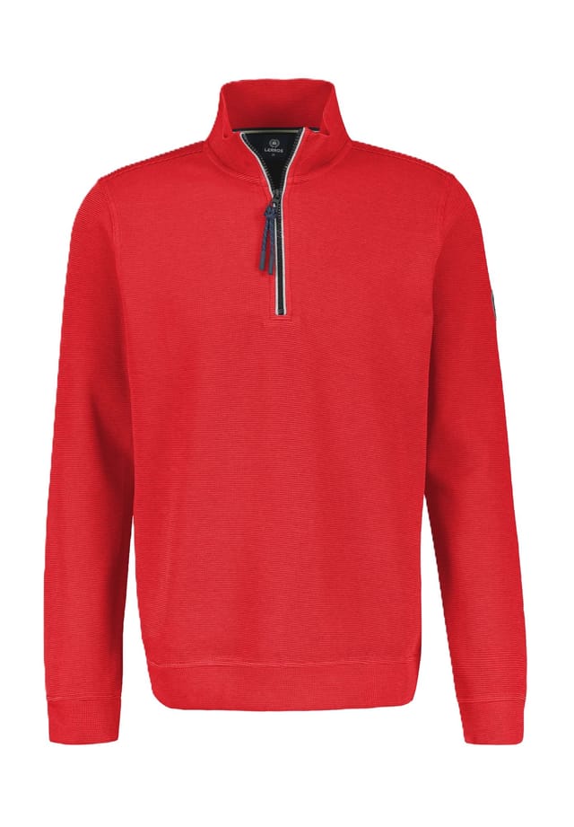 Толстовка с воротником-стойкой Lerros, красный
Толстовка с воротником-стойкой Lerros, красный