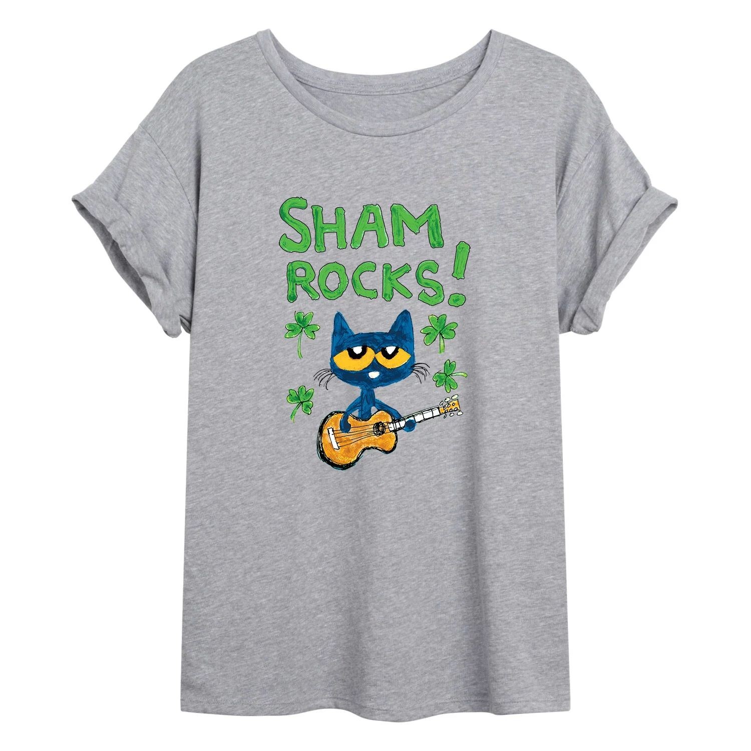 Струящаяся футболка Pete The Cat Sham Rocks для юниоров Licensed Character
Струящаяся футболка Pete The Cat Sham Rocks для юниоров Licensed Character