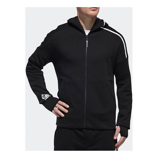Куртка adidas CNY HTT ZNE Knitting Jacket Men Black, черный 
Куртка adidas CNY HTT ZNE Knitting Jacket Men Black, черный