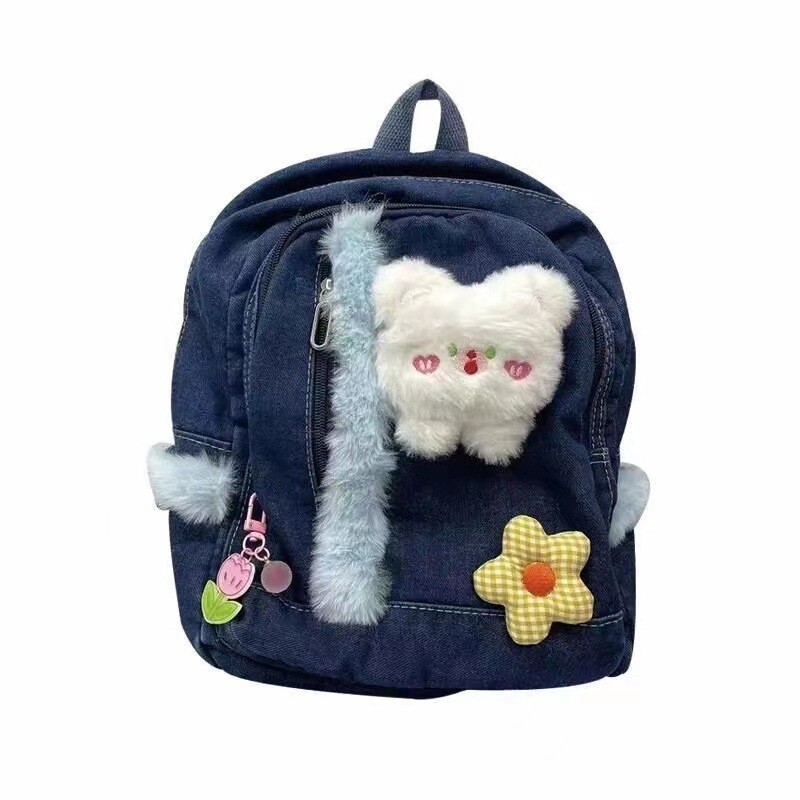 Женский рюкзак Worm's home, Синий
Женский рюкзак Worm's home, Синий