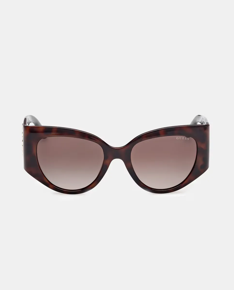 Женские солнцезащитные очки кошачий глаз с инъекционными градиентными линзами Guess, коричневый
Женские солнцезащитные очки кошачий глаз с инъекционными градиентными линзами Guess, коричневый