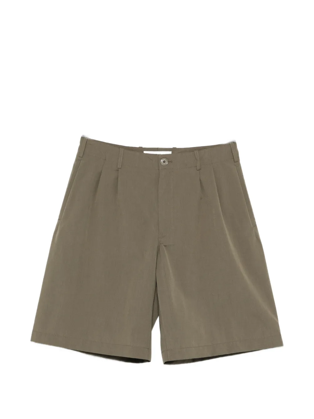 Плиссированные шорты из понте Our Legacy, зеленый
Плиссированные шорты из понте Our Legacy, зеленый