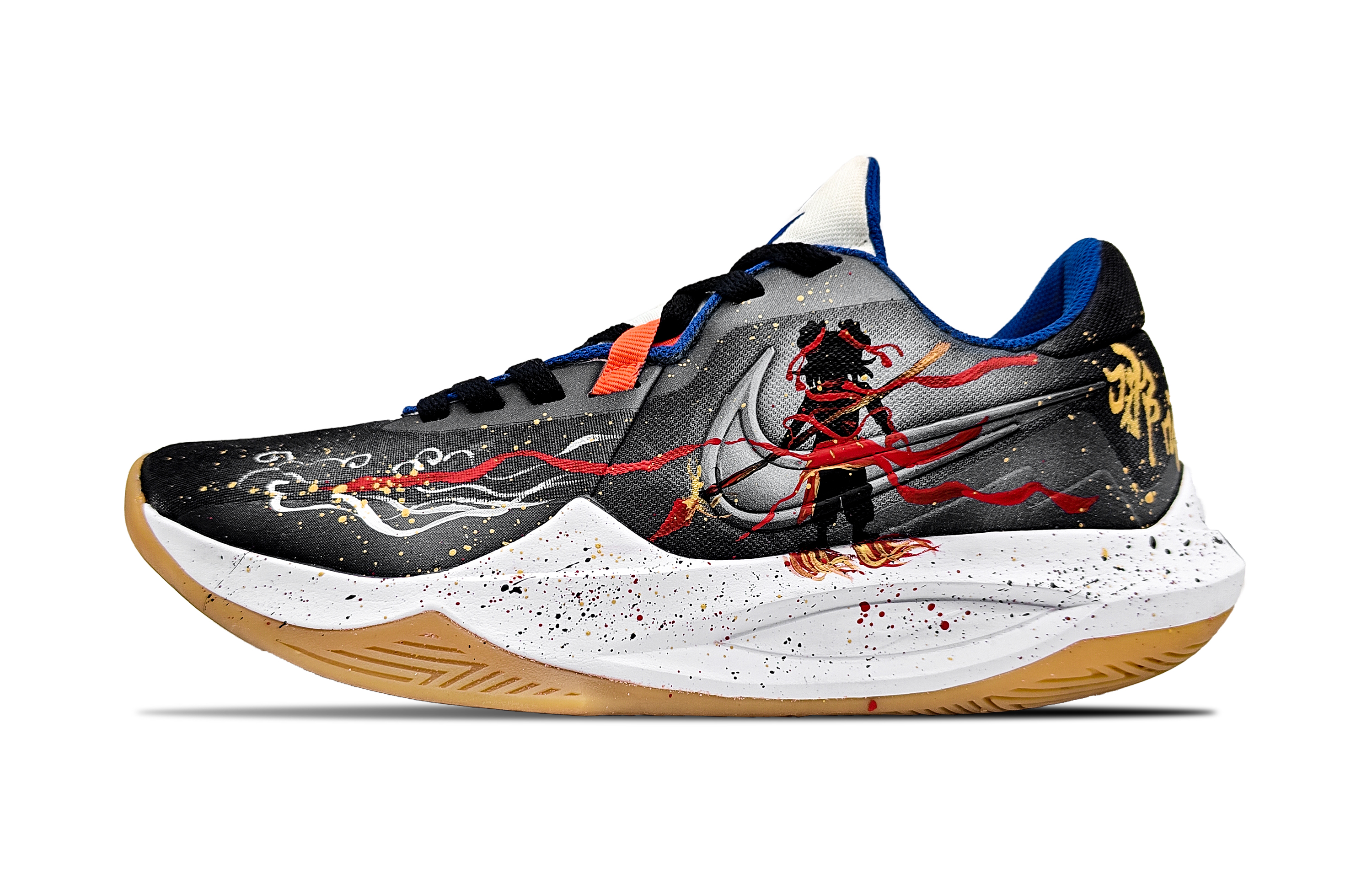 Nike Баскетбольные кроссовки Precision 6 Wind And Fire Nezha с низким верхом, устойчивые к истиранию, черные, мужские
Nike Баскетбольные кроссовки Precision 6 Wind And Fire Nezha с низким верхом, устойчивые к истиранию, черные, мужские