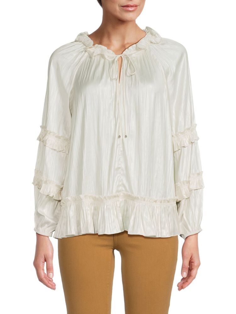 Мятый топ с эффектом металлик Bcbgmaxazria, цвет Gardenia
Мятый топ с эффектом металлик Bcbgmaxazria, цвет Gardenia