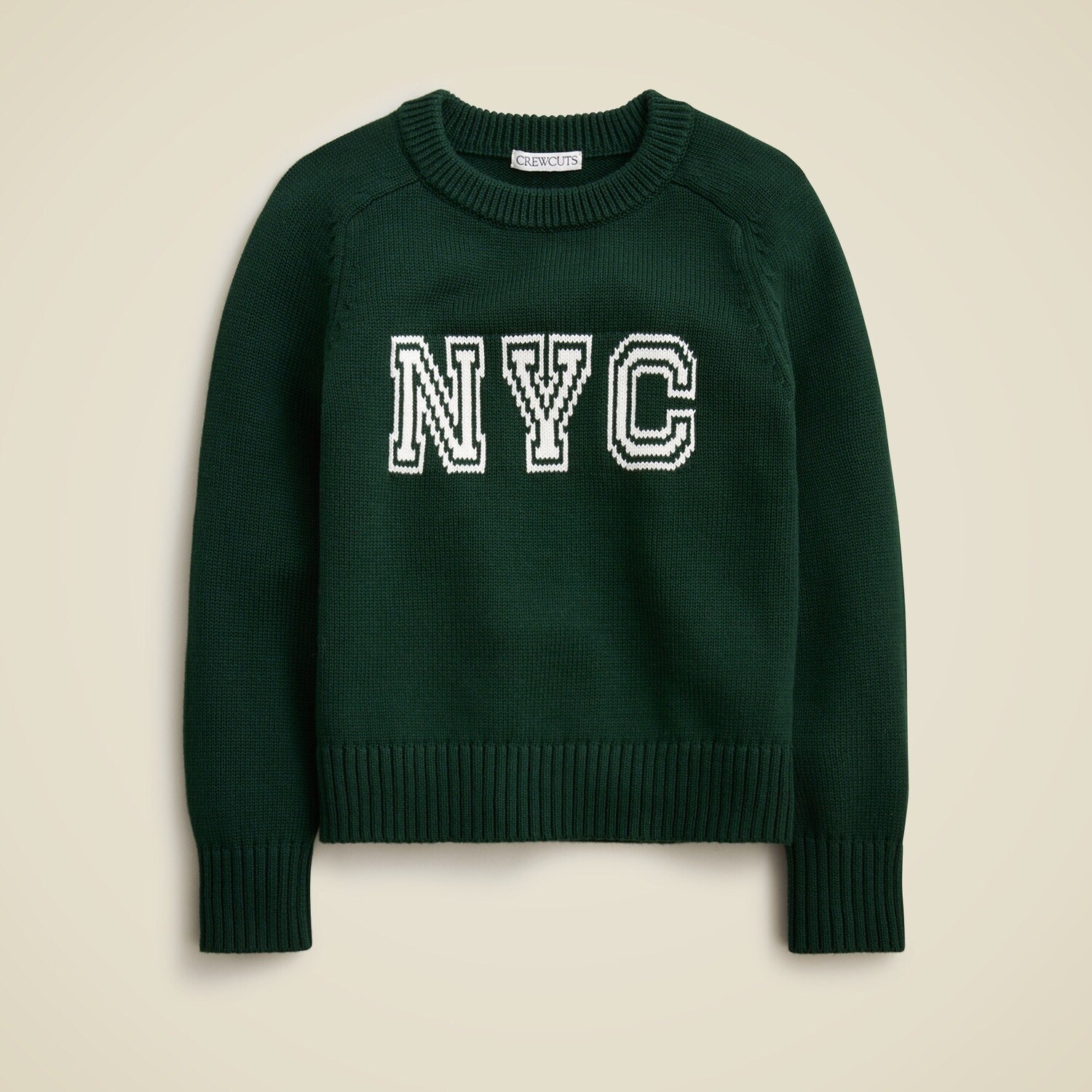 Детский свитер с круглым вырезом из хлопка в технике интарсия J.Crew, мультиколор
Детский свитер с круглым вырезом из хлопка в технике интарсия J.Crew, мультиколор